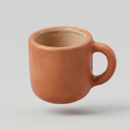 Taza de cerámica artesana